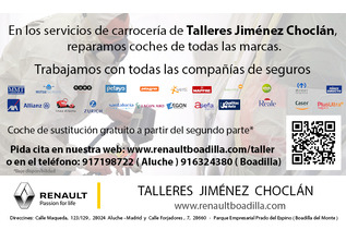 Vehículo de sustitución gratuito