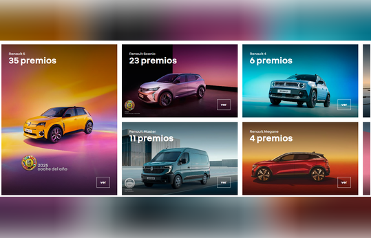Renault, protagonista del año con más de 100 premios internacionales